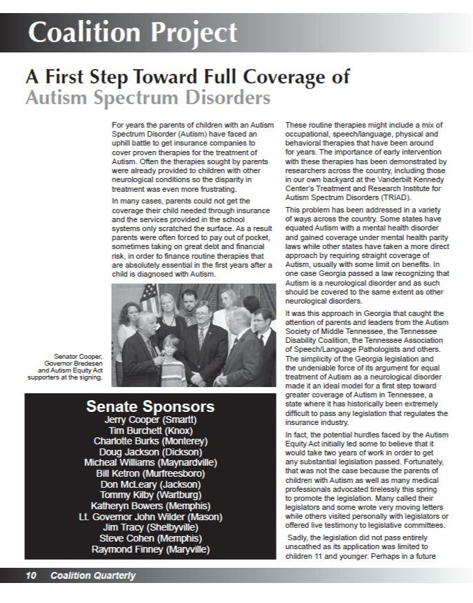 Autism Equity Package - Page 1